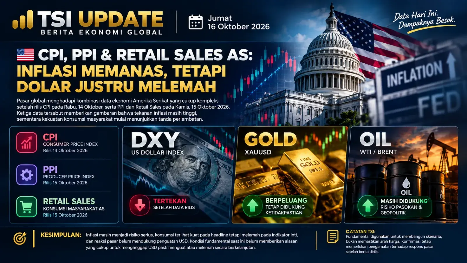 Emas Dollar Minyak